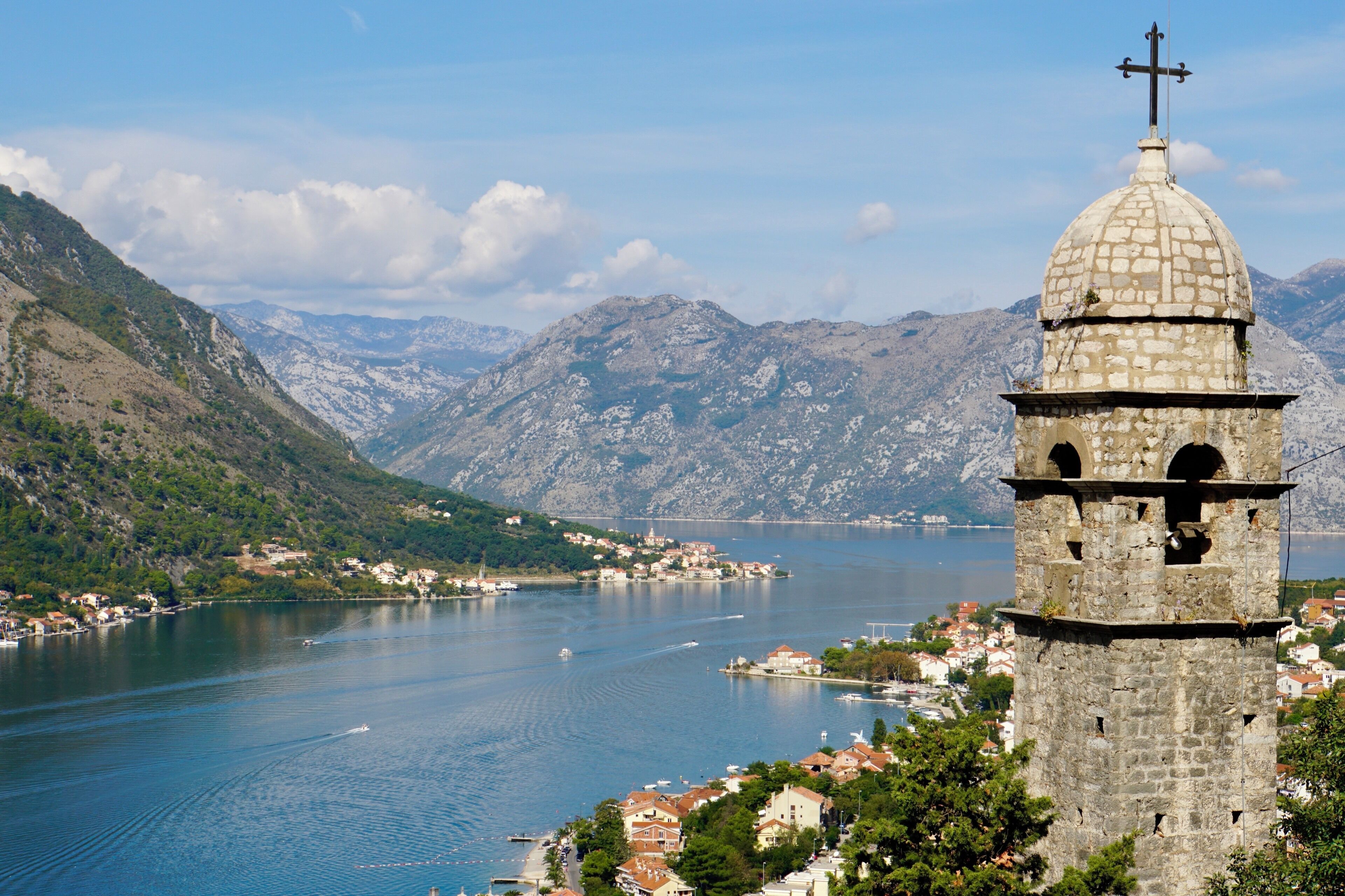 Inspiring view from the Old Town of Kotor, Montenegro (Oct 2018).