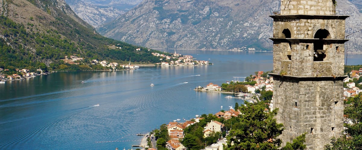 Inspiring view from the Old Town of Kotor, Montenegro (Oct 2018).