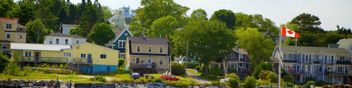 Chester featuring a lake or waterhole and a small town or village