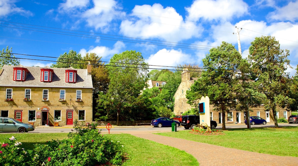 Pictou showing a house and street scenes