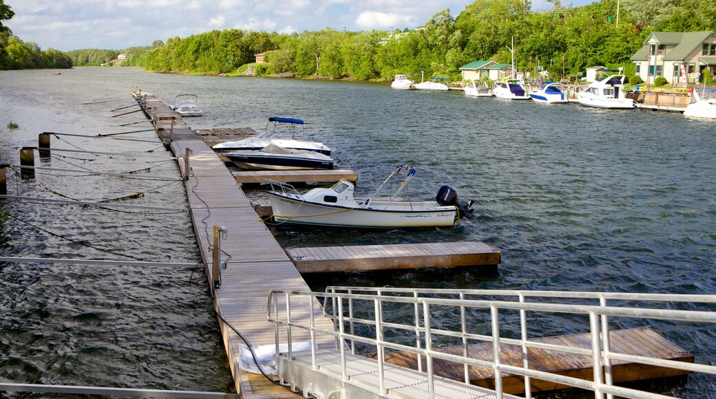 New Glasgow which includes a bay or harbor and landscape views