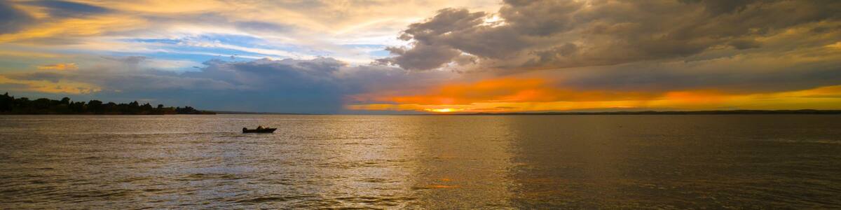 Ogallala featuring landscape views and a sunset