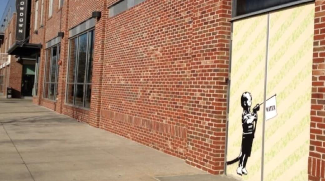 Outside of one of Omaha's indie film theaters