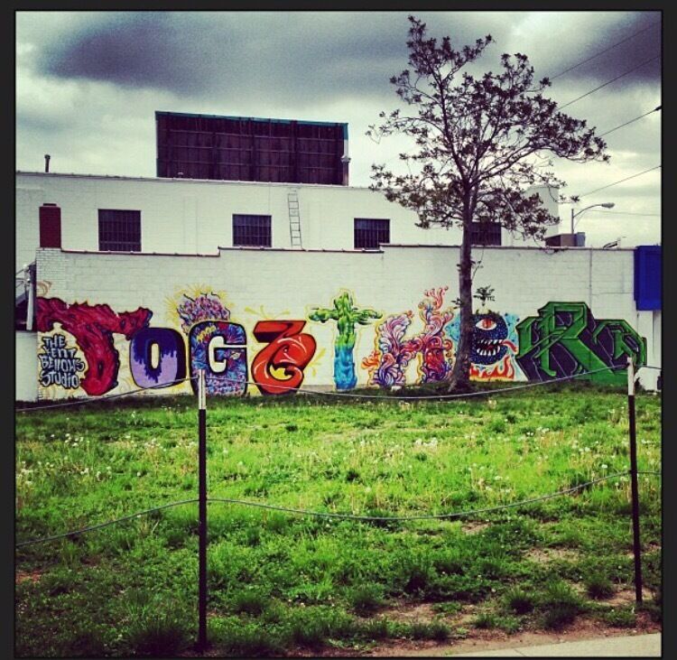 "Together" Graffiti.