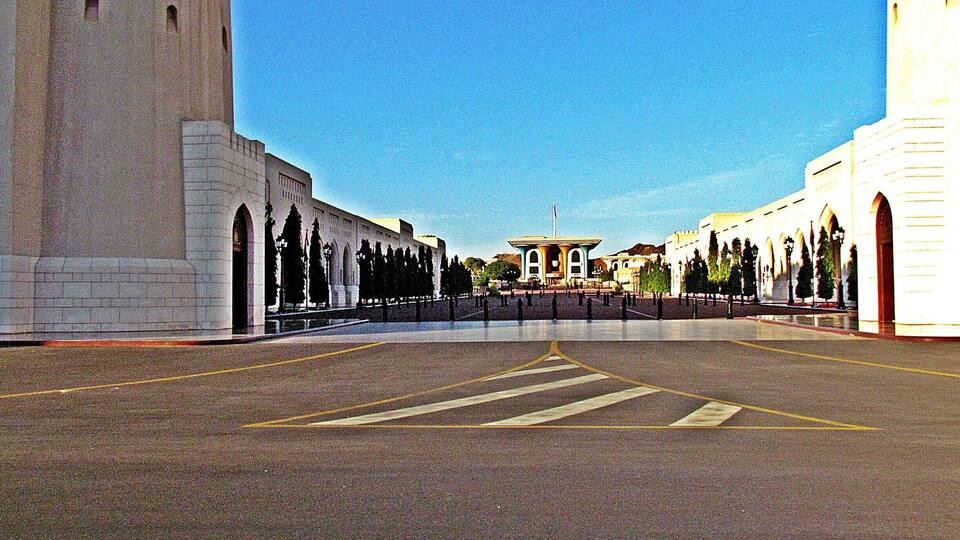 Al Alam Palace,Muscat.....The residence of the present Sultan of Oman,Sultan Qaboos.