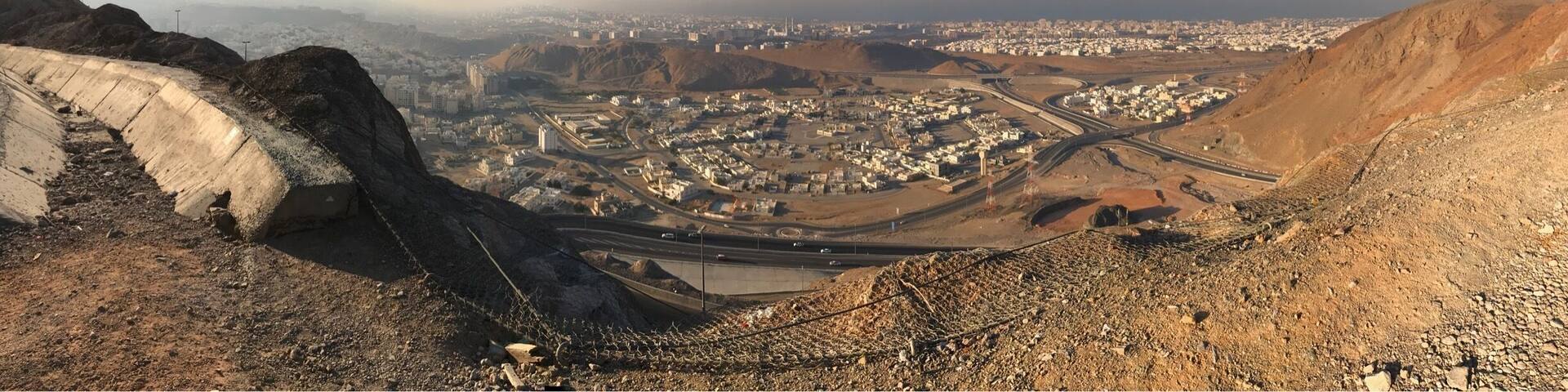 Muscat from above