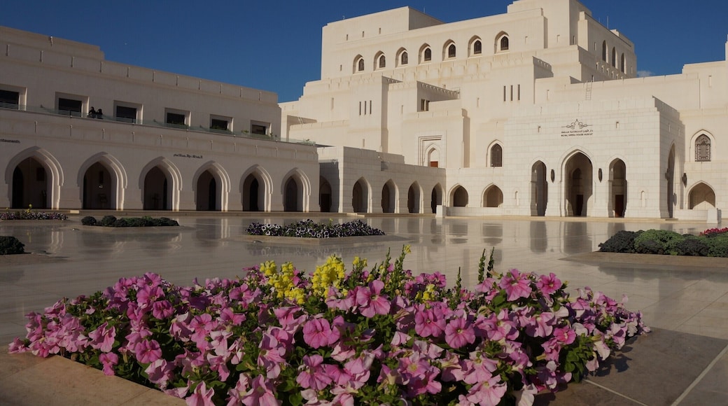 Opened in October 2011 with Franco Zefferelli's Turandot, the Royal Opera House Muscat is the only venue of it's kind in the region. The foyer is stunning and much of the work has been done by hand. Tours of the front of house areas can be booked through the box office and the programmed season runs from September to end of May every year. See what's on at
http://www.rohmuscat.org.om/