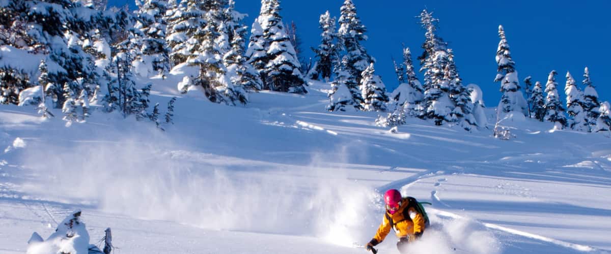 Kicking Horse Mountain Resort featuring snow