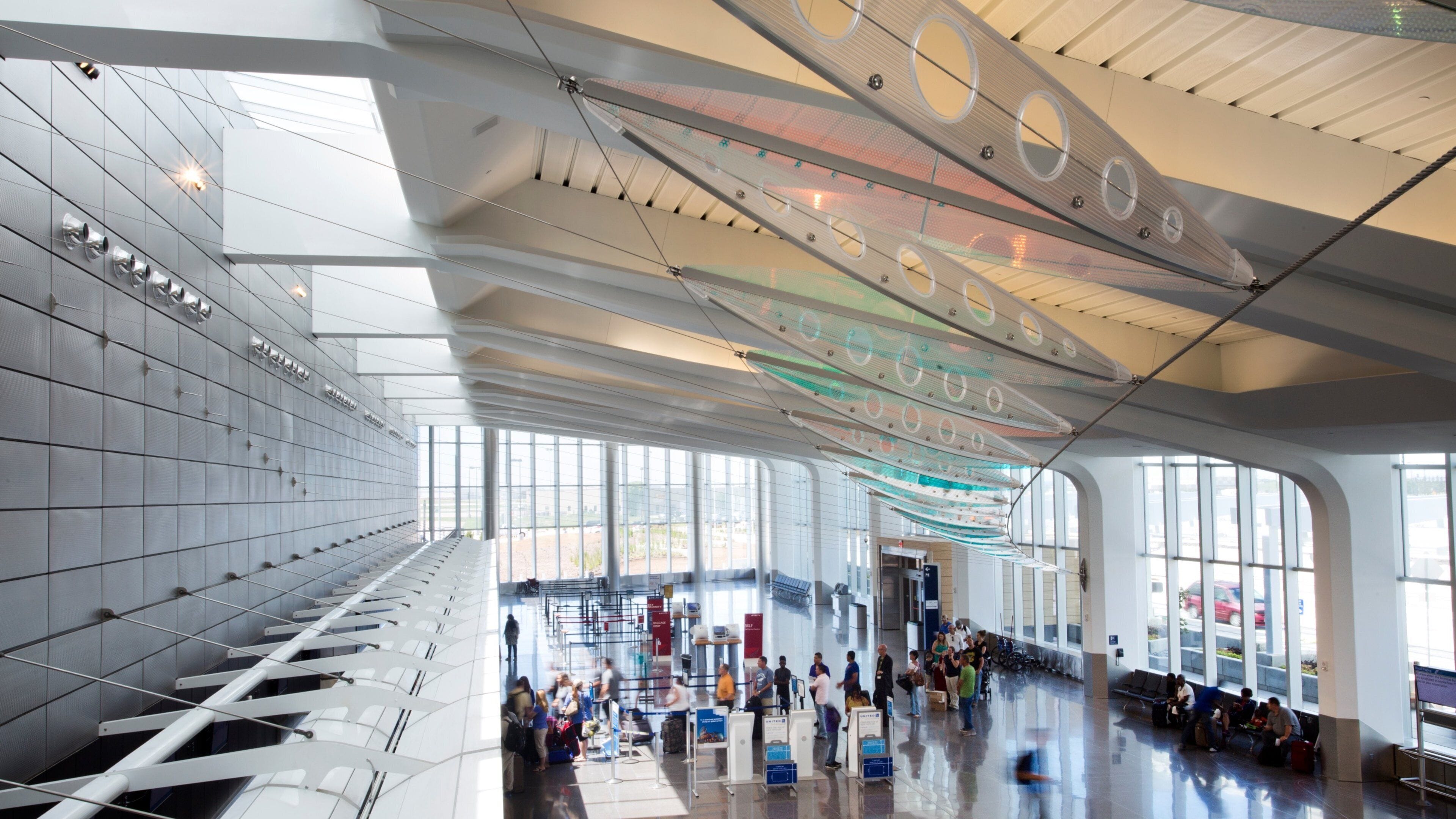 Wichita which includes modern architecture and interior views