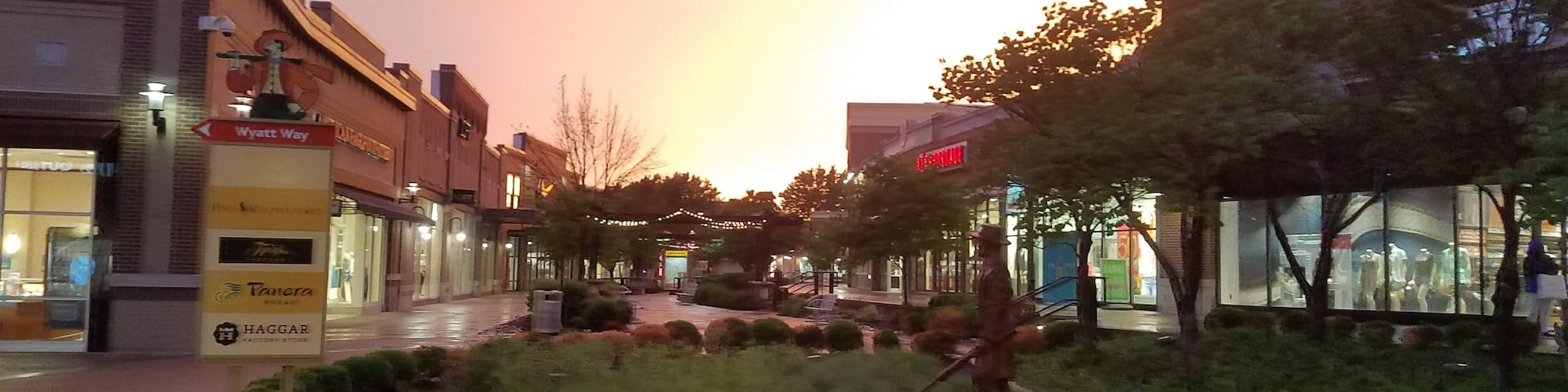 The Legends in KCK. This picture was taken with my cell phone just after a storm moved through.