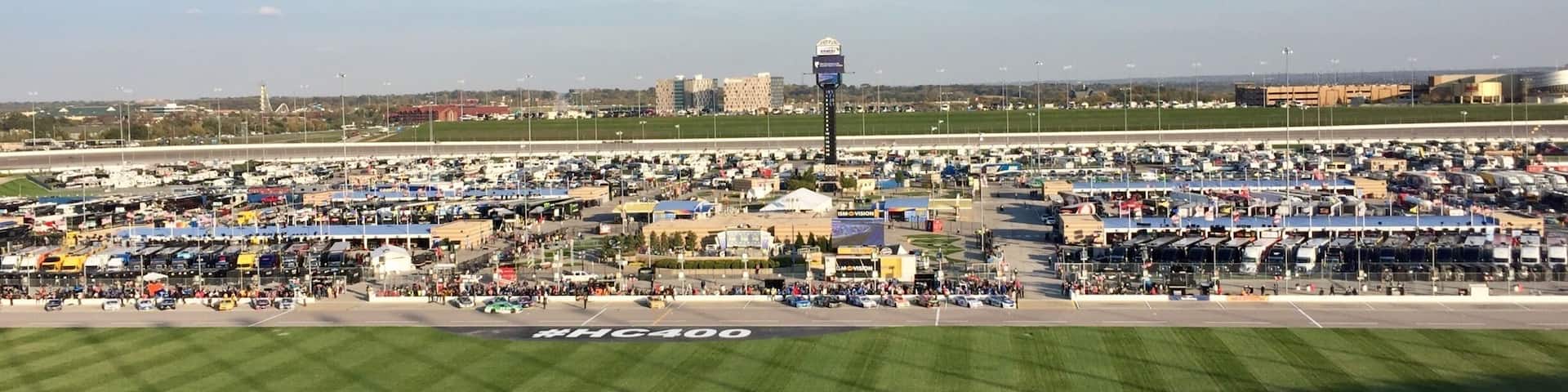 Here for a weekend of NASCAR races. Tonight is qualifying and the ACRA race.
