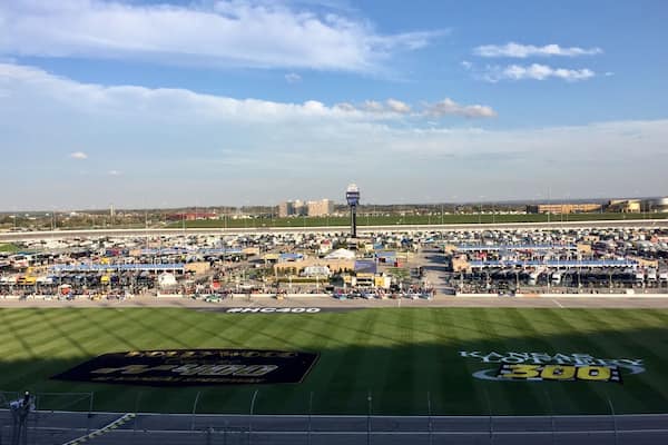 Here for a weekend of NASCAR races. Tonight is qualifying and the ACRA race.