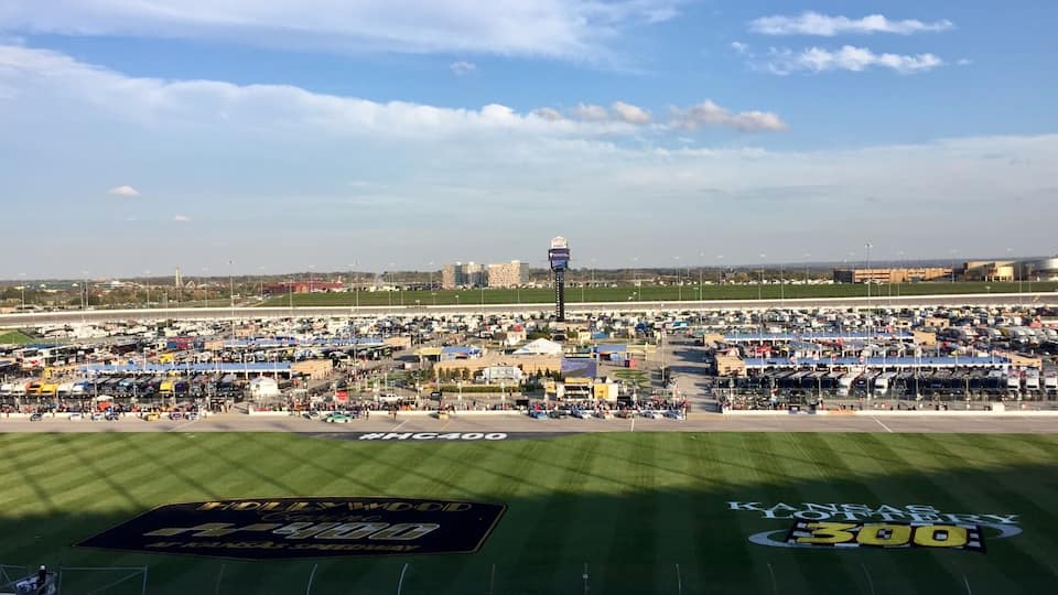 Here for a weekend of NASCAR races. Tonight is qualifying and the ACRA race.