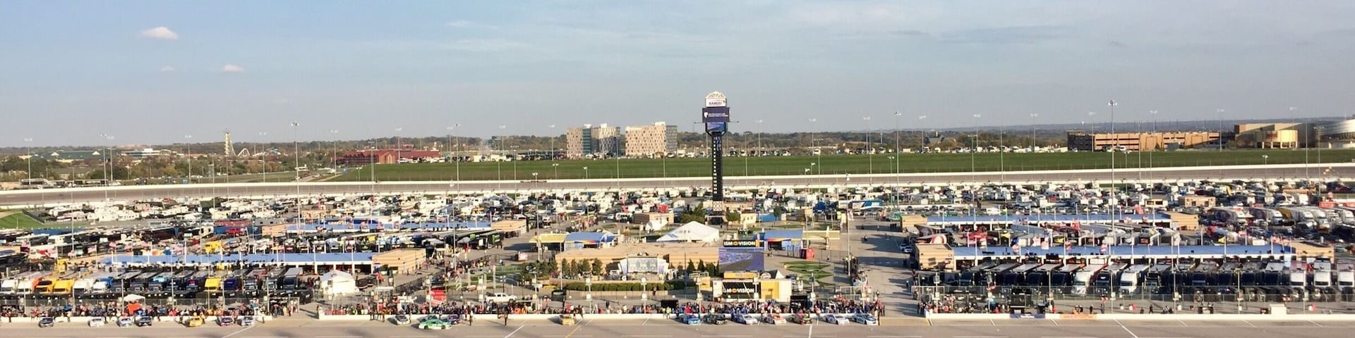 Here for a weekend of NASCAR races. Tonight is qualifying and the ACRA race.