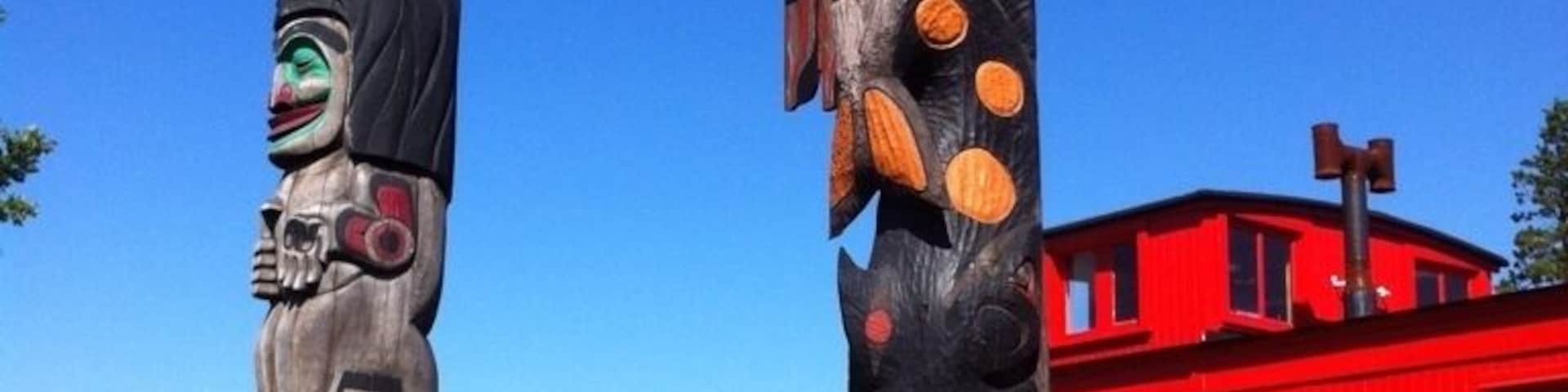 Totems in Duncan, the "City of Totems".