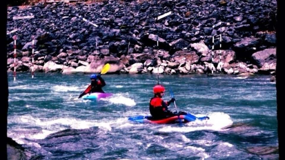 Winter kayaking.. Brrrrr