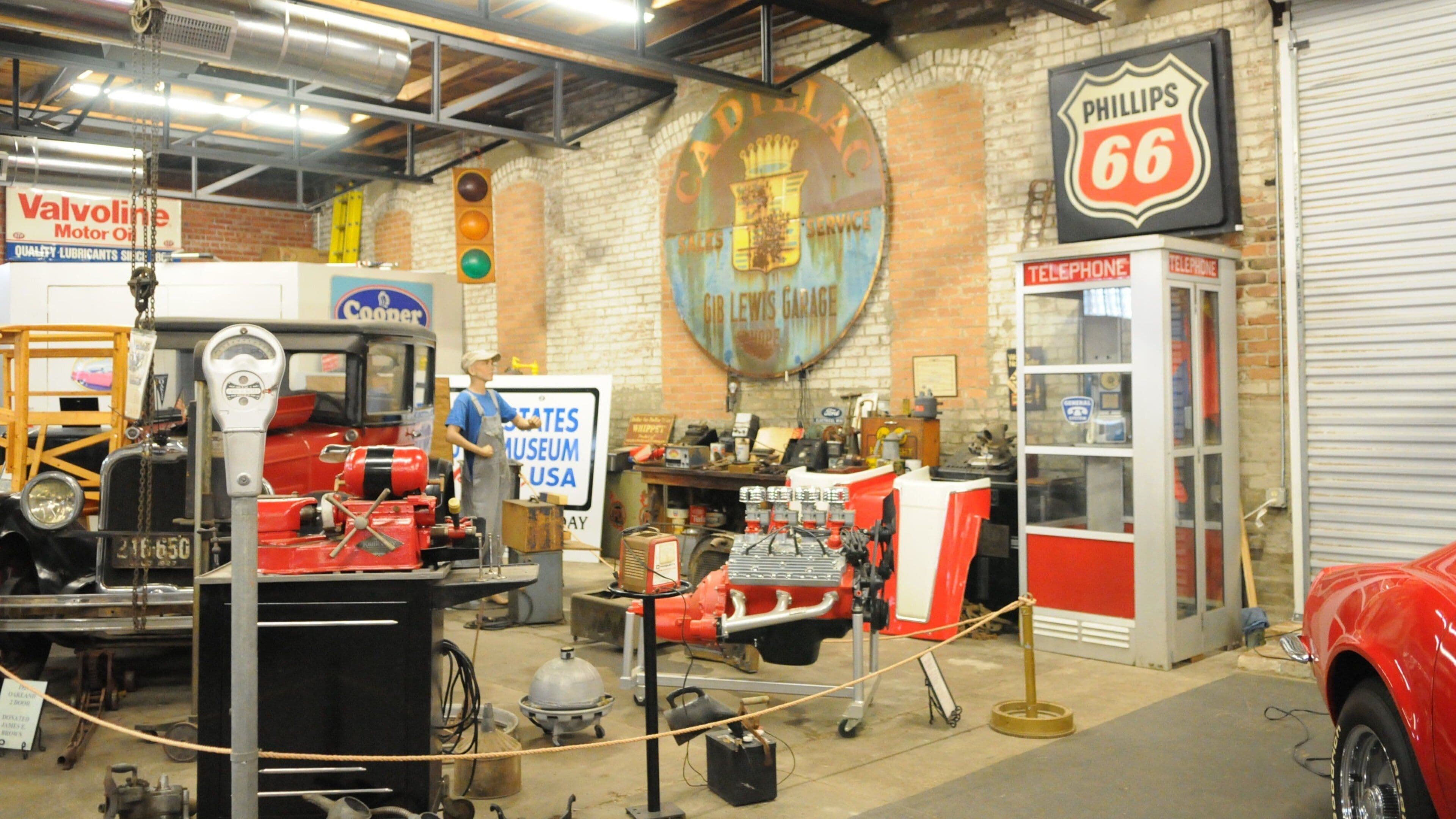 Texarkana som viser interiør og kulturarvsgenstande