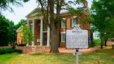 Historic district of Charlottesville, Virginia, home of President Thomas Jefferson