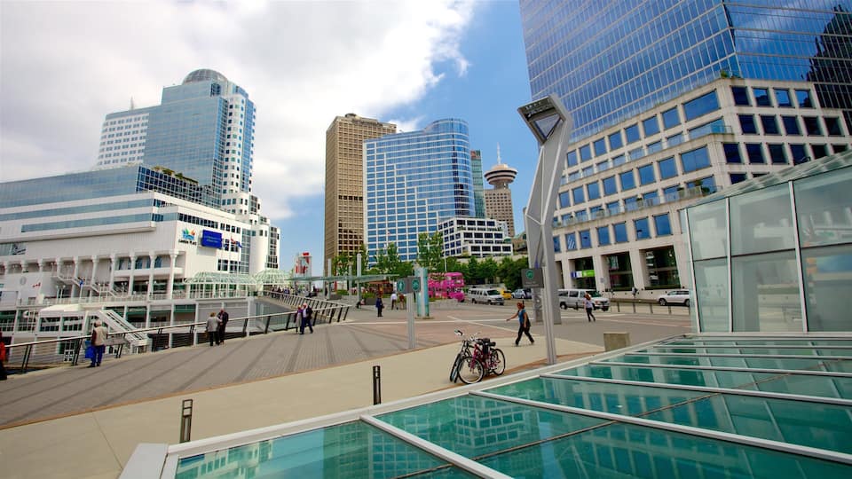Downtown Vancouver which includes a city