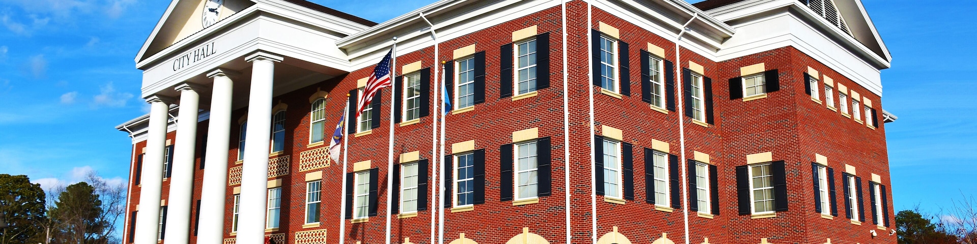 Lumberton City Hall, North Carolina, USA