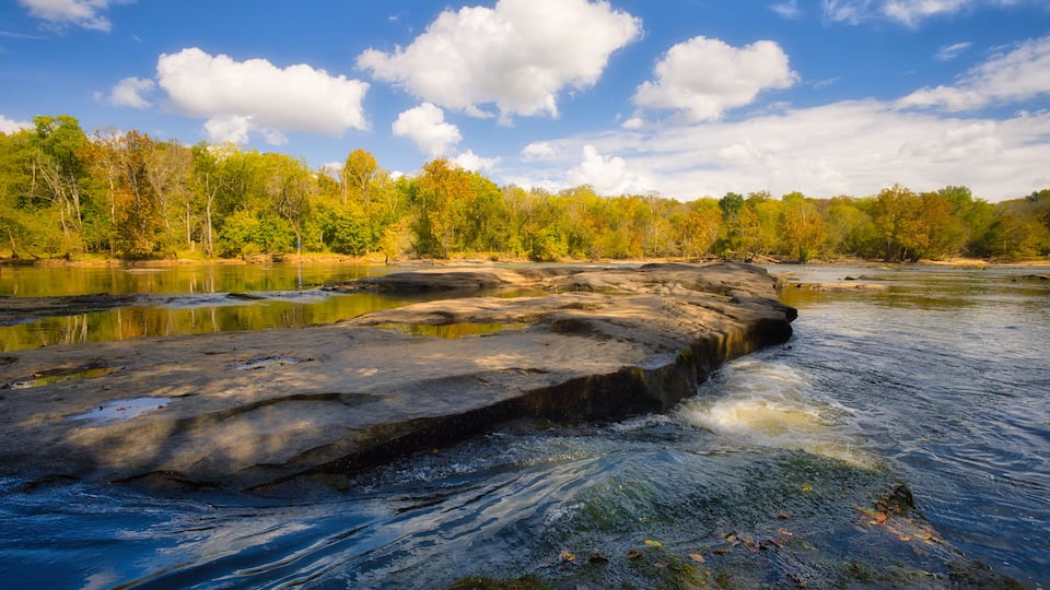 Cape Fear River Rock Formations