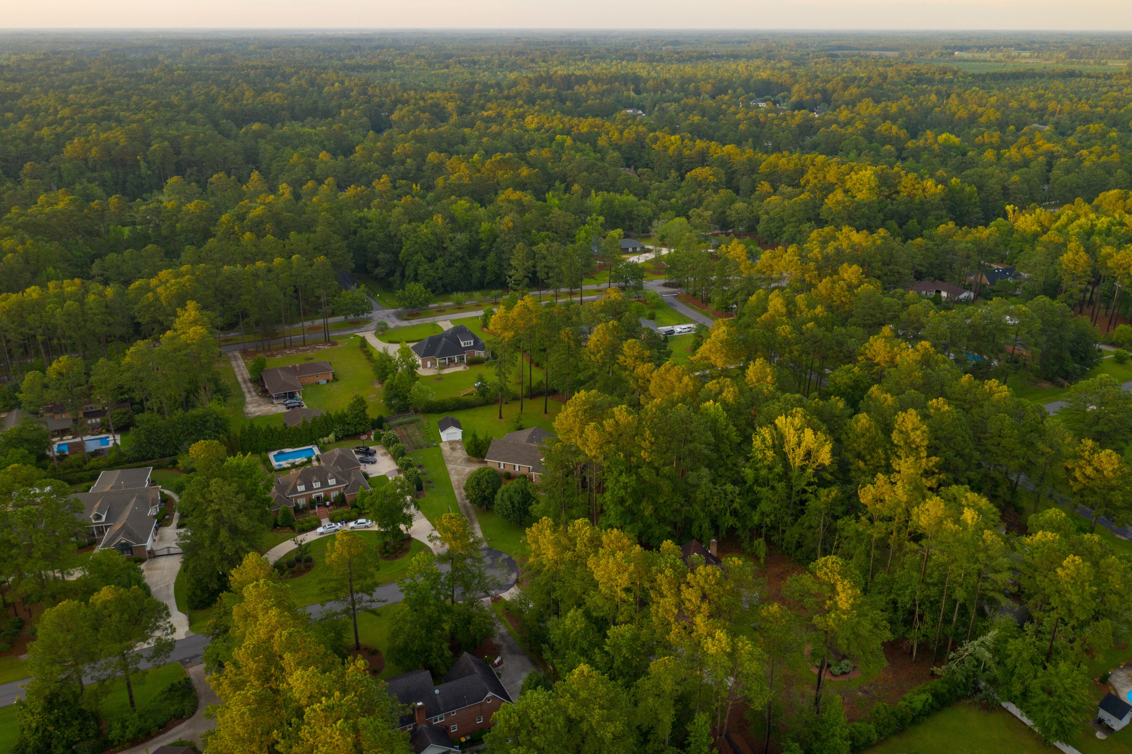 Residential homes Lumberton North Carolina USA