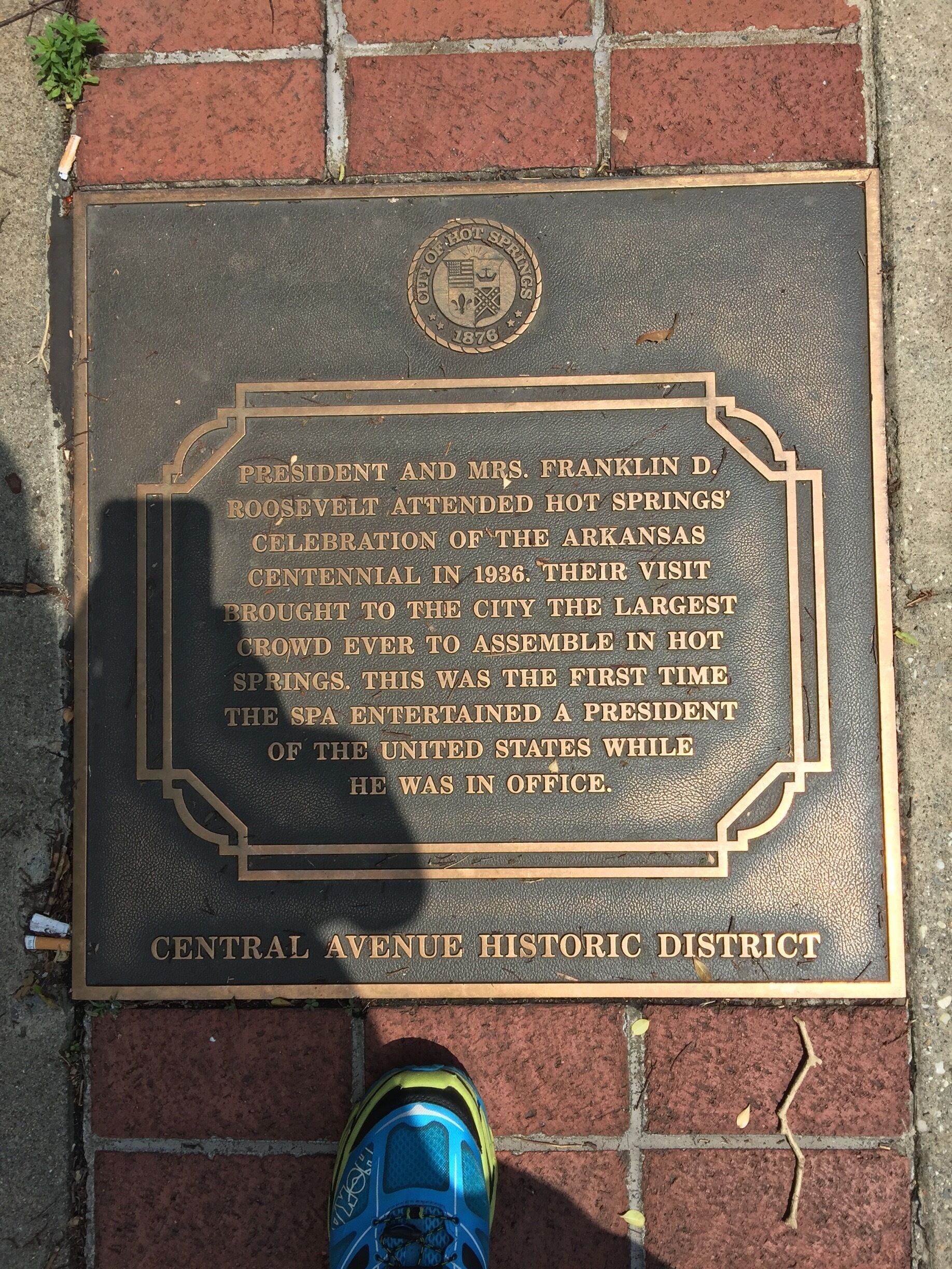 Little bit of history here:)