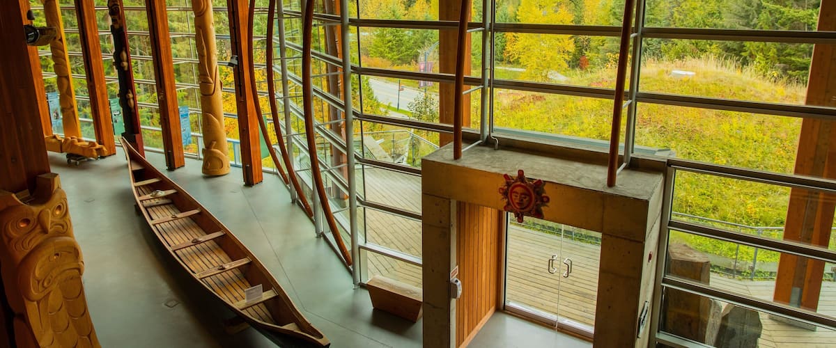 Blackcomb featuring interior views