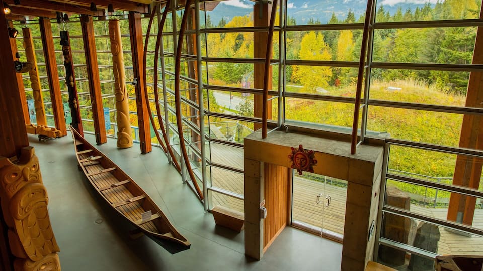 Blackcomb featuring interior views