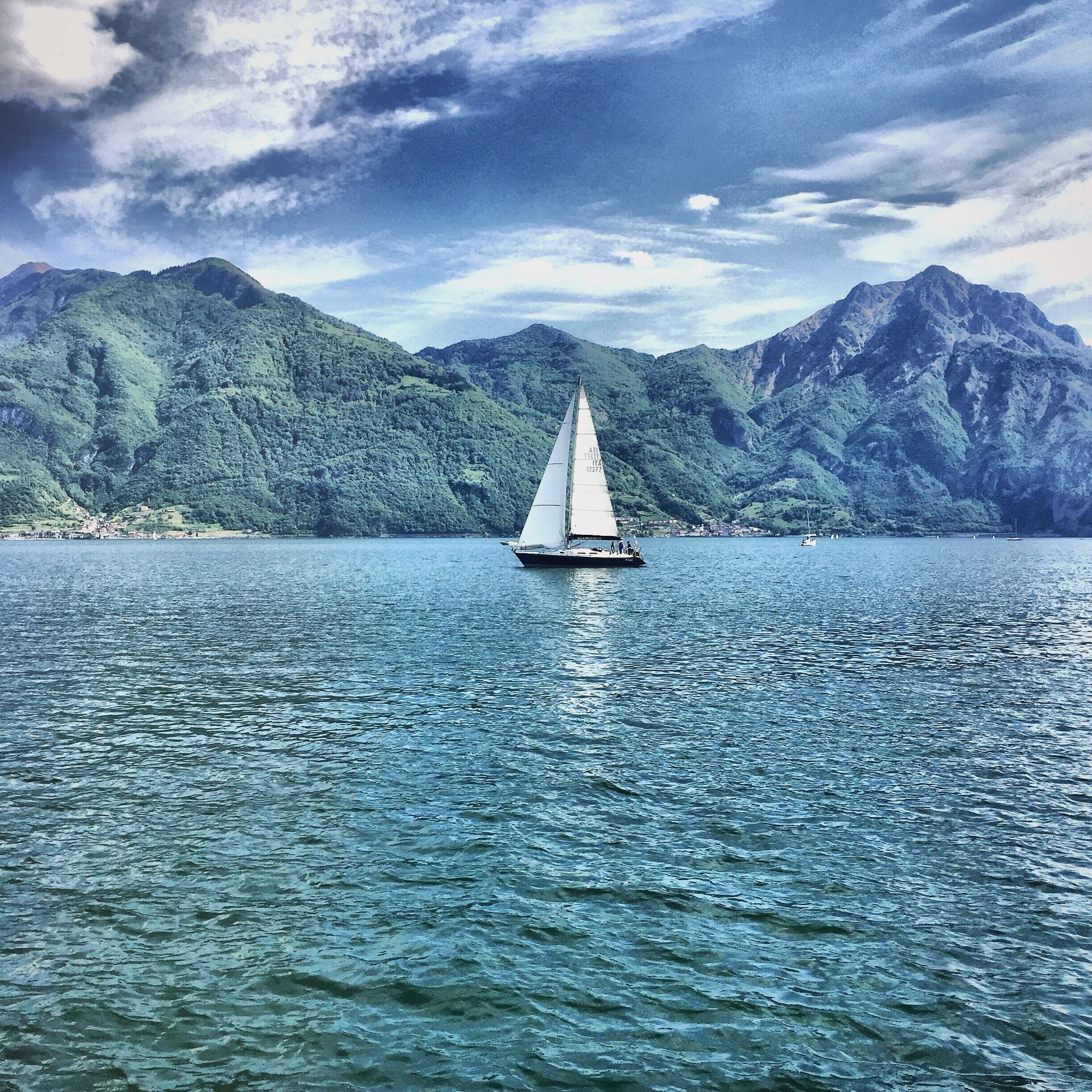 Lovere, Iseo lake Italy 