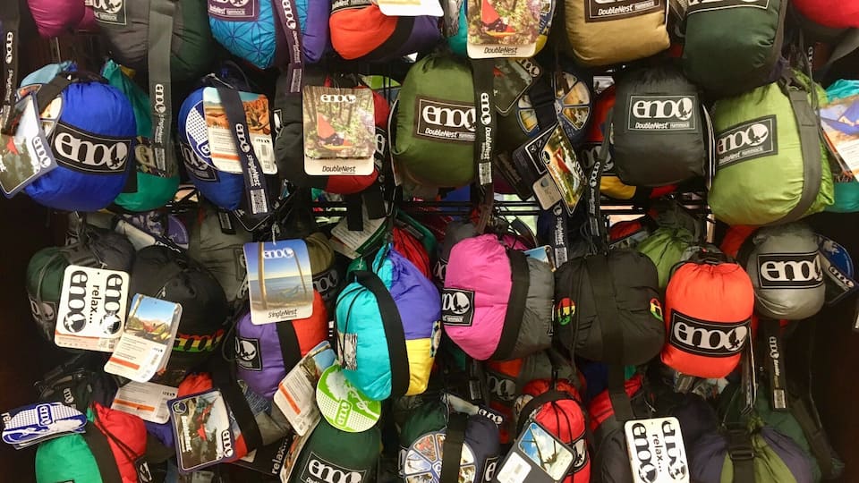 A very popular form of leisure is relaxing in an eno. Eno’s are a brand of hammocks that can practically be hung anywhere. All across the Appalachian region eno’s can be found. The come in many different colors and sizes and are very easy to set up. Eno’s are typically hung in the trees so for hikers and outdoorsman, eno’s are very convenient when you need a rest. Eno’s in my opinion are a representation of Appalachian culture. Culture is not the past but the present. Culture is made up by the currents trends and an Appalachian trend is the eno. #appalachianechoes