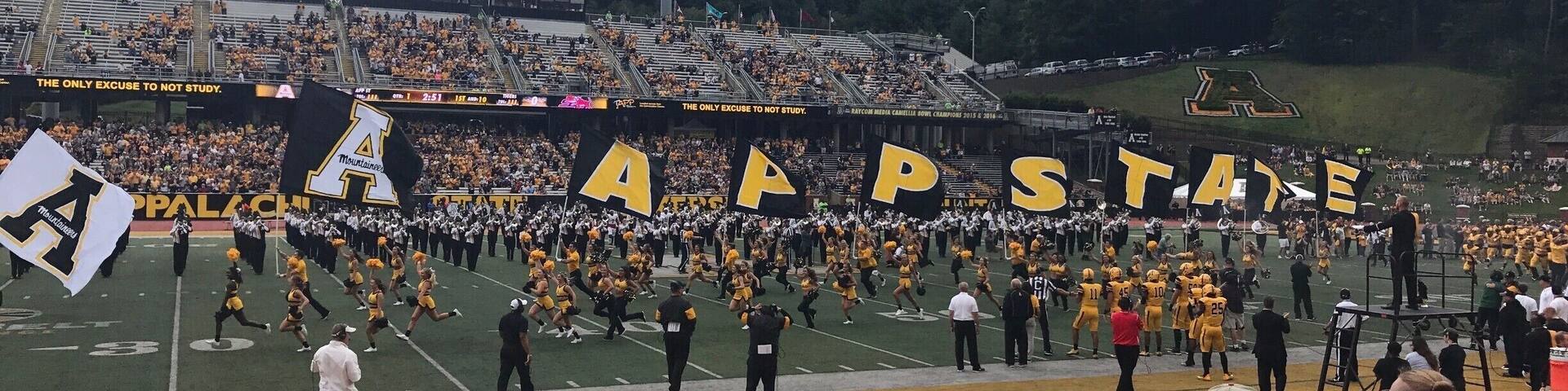 The pride of the Appalachian region is Appalachian State University, originally built as a teaching college for the members of this region. When I think of Appalachian I think of football and enjoying the games, with the chilly weather reminding you that you are in the mountains. The Rock is a well-known location for any Mountaineer football fan located at one of the highest points on campus. The football games bring in a variety of fans young and old. These games bring students, future students, and alumni all together to cheer on a classic American sport. #appalachianechoes