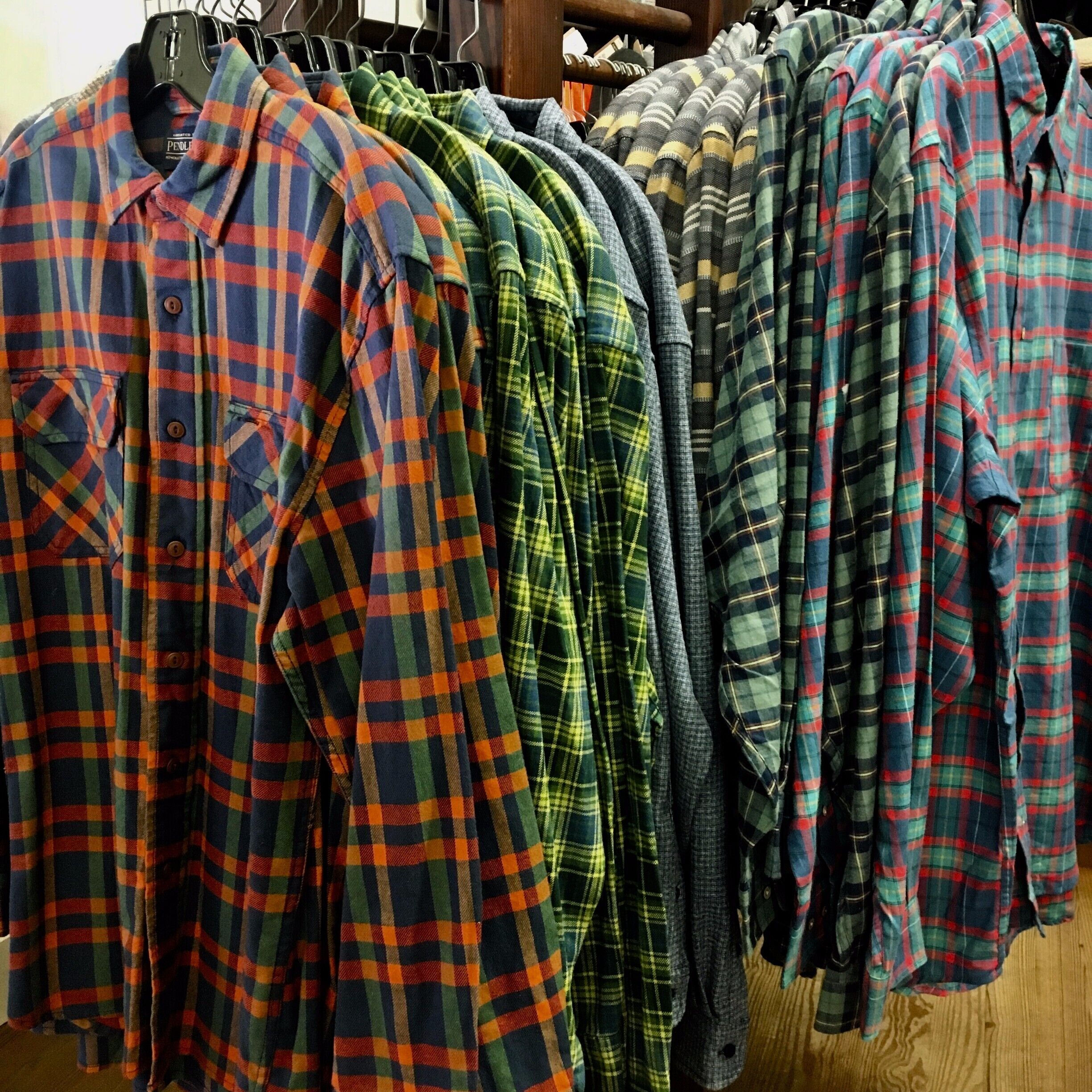 Flannels are so popular in the Appalachia region, there should be a Flannel Day at Appalachian State University were every student wears a flannel shirt that day. When most people think about mountain men or lumberjacks they are usually depicted as wearing some sort of flannel. Flannels are the stereotypical dress of every mountain man. This image was taken at the Mast General store on King Street, a very popular and well-known Appalachian region store. Flannel shirts also make the list of top ten things every Appalachian student should have, because flannels are a representation of style in the Appalachian region. #appalachianechoes