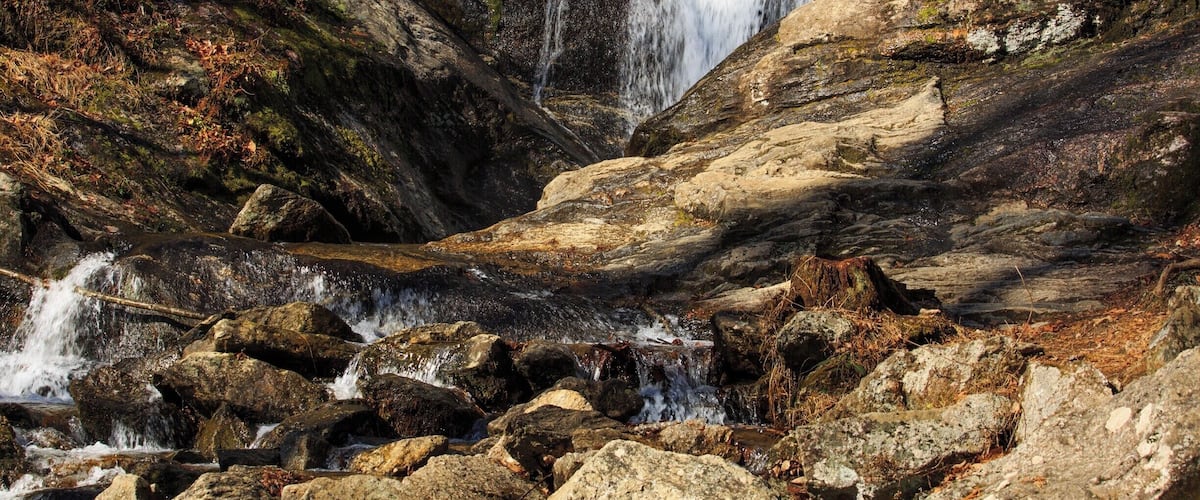 A short .5 mile hike through beautiful woods, this is an easy spot to photograph.