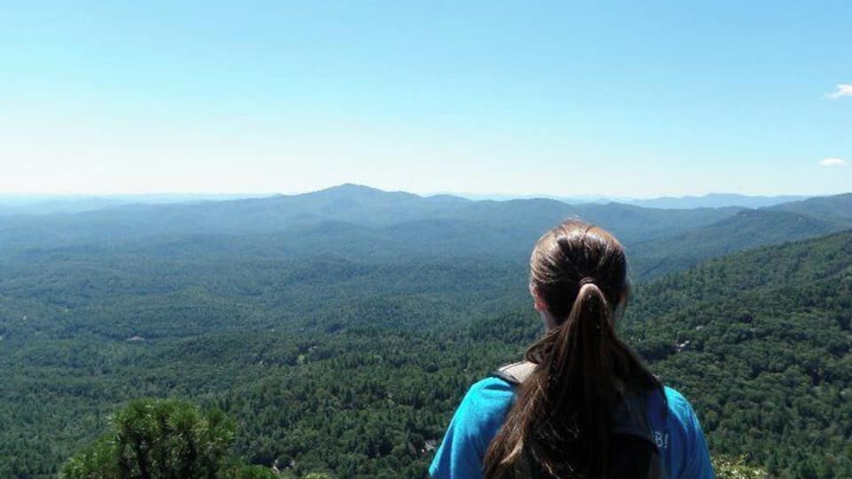 This is the view from the top of Satulah Mountain. It's a quick day hike, and not super strenuous. A great trip for beginner hikers.