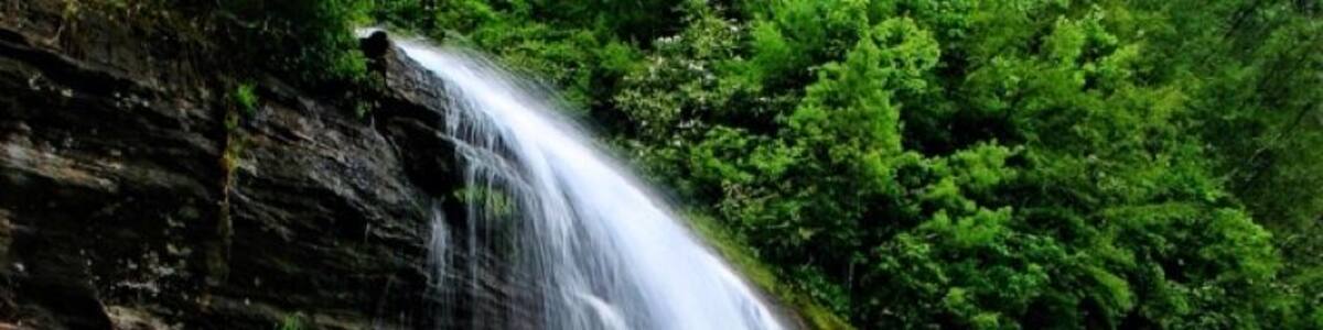 The ride from Franklin, NC to Highlands, NC, Highway-64, is an absolutely amazing drive. Offering ridge line views and multiple waterfalls. Most of the waterfalls are visible from the side of the road. If your a fan of waterfalls, like me, this area has a high concentration of large beautiful waterfalls and is worth the drive.