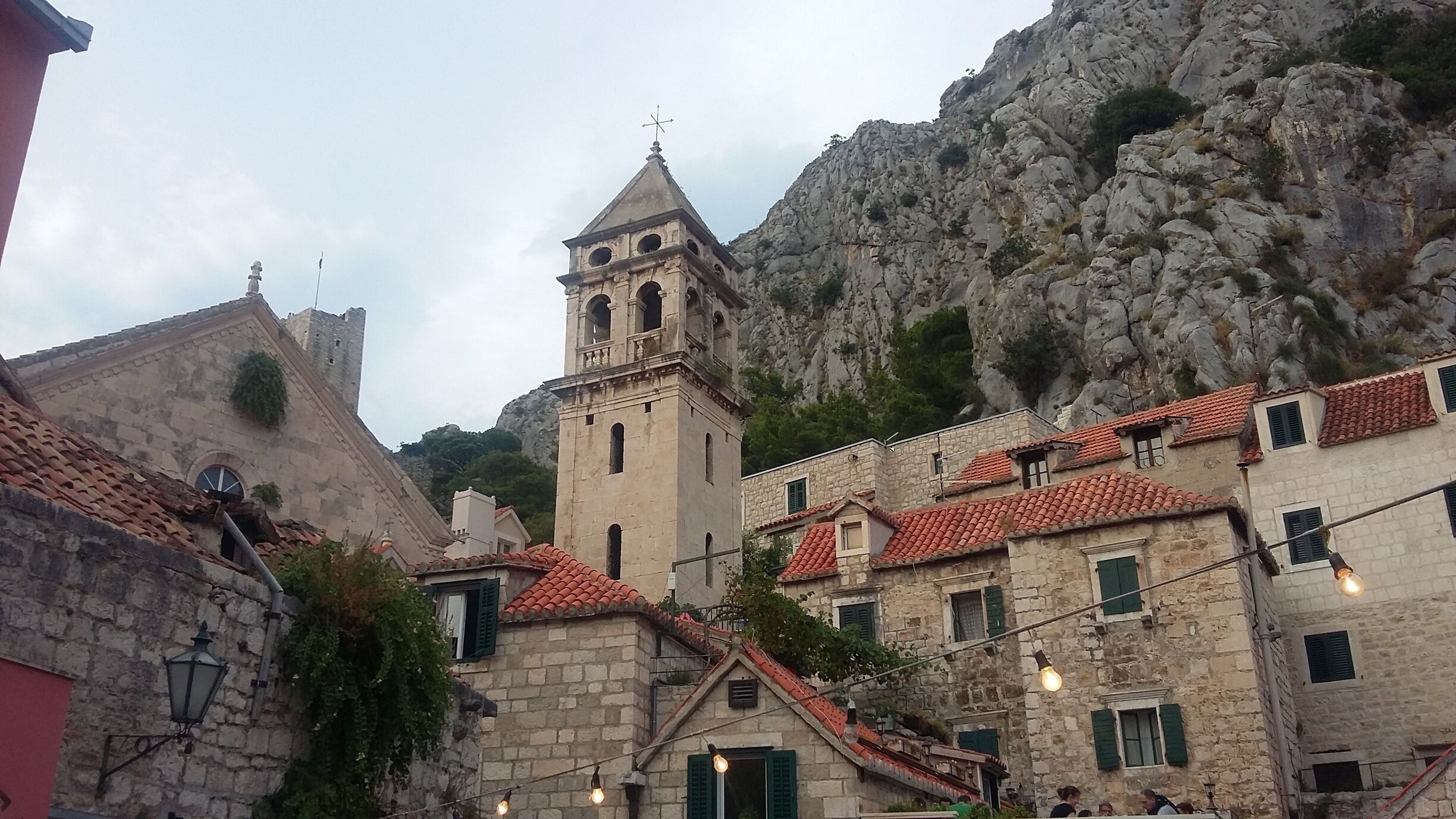 The old belfry in the middle of the town called Omiš.
#omiš #croatia 