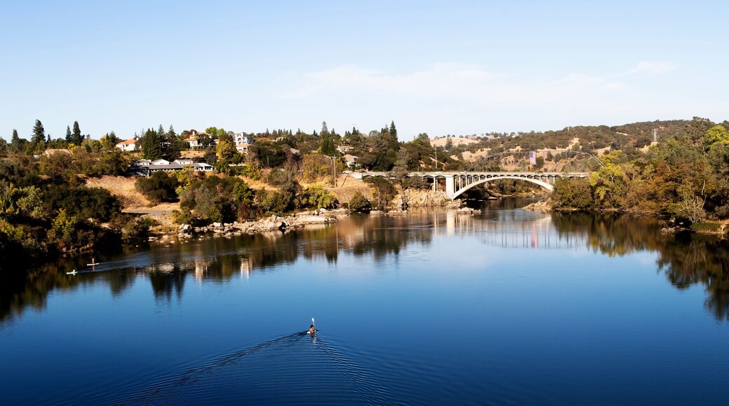 Lake Natoma And Rainbow Bridge Folsom California