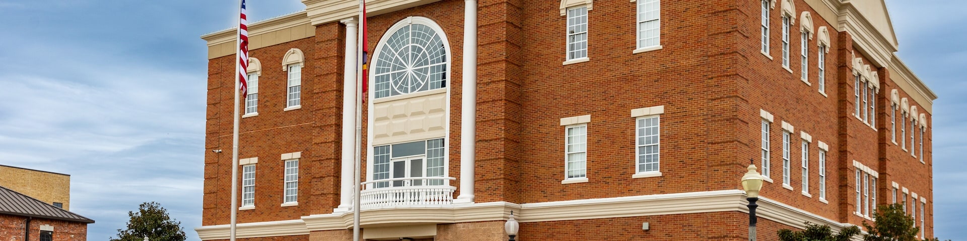 Tupelo, Mississippi City Hall, is a government building in Tupelo.