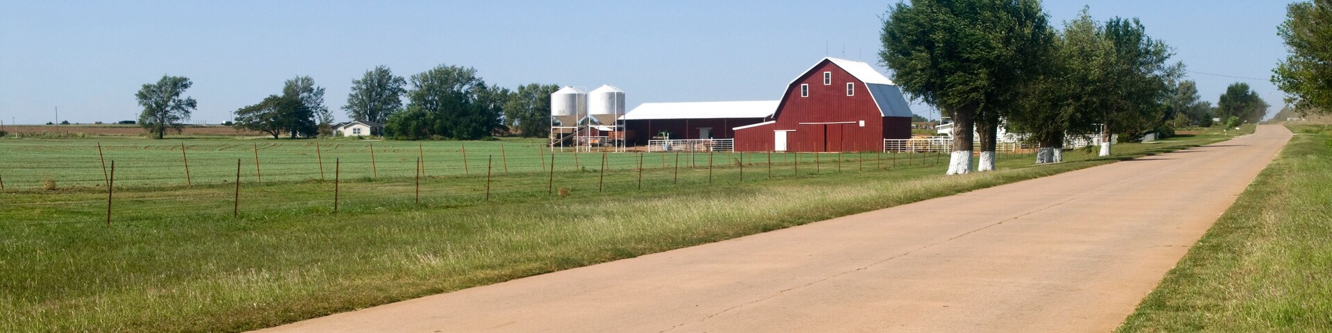 Farm land in Oklahoma