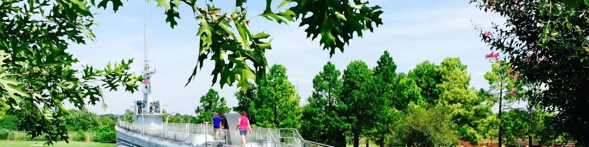 MUSKOGEE WAR MEMORIAL PARK-
The USS Batfish is a genuine WWII submarine, located at the War Memorial Park in Muskogee. The Batfish is open for tours, allowing visitors to experience the vessel that sank three enemy submarines and eleven other enemy vessels during her tenure in battle. Epic for a weekend visit!
#weekendgetaway