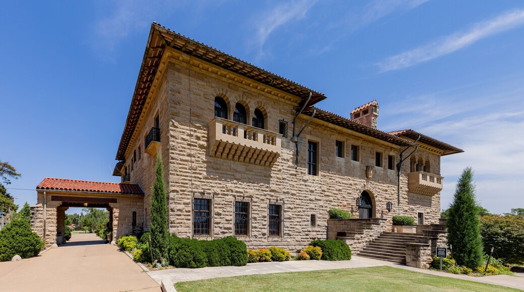 Exterior view of the E. W. Marland Mansion