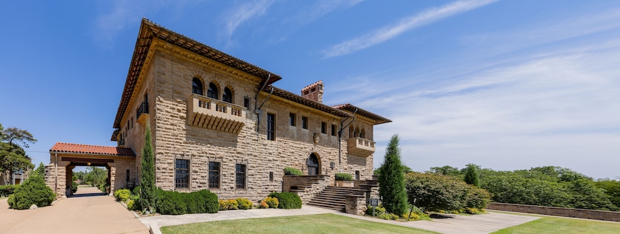 Exterior view of the E. W. Marland Mansion