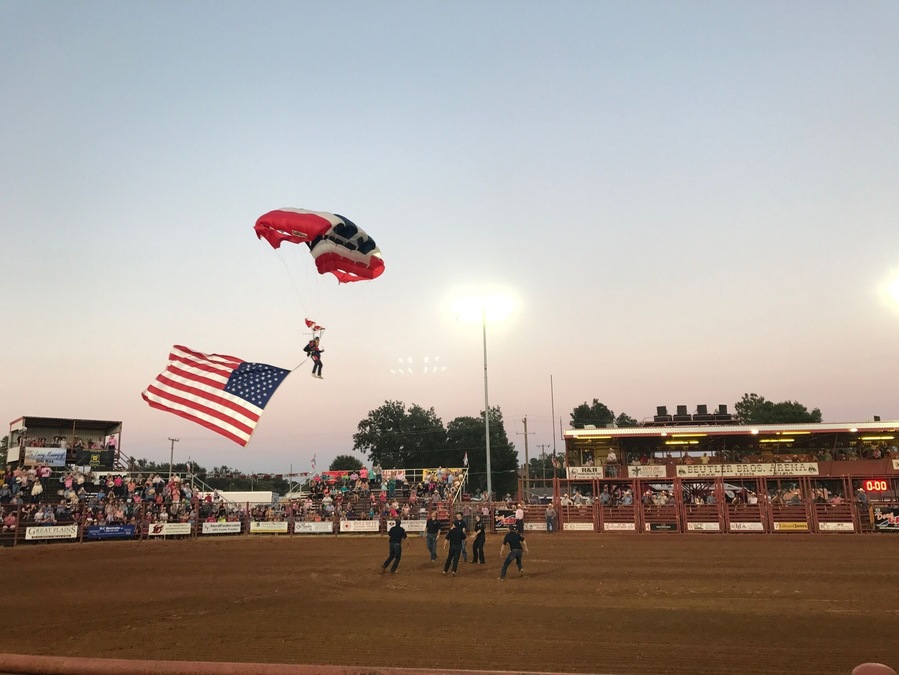 Annual Rodeo Of Champions at Elk City, Ok Beutler Brothers Arena.