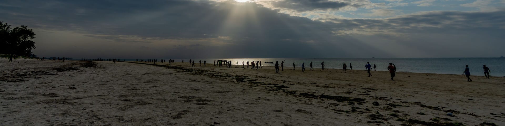 A hole in the sky at Dusk