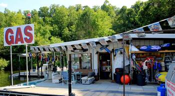 WFO is located on the property of Inn at the Grand Glaize , Lake of the Ozarks. We rented Jet Ski's from these guys, really professional outfit. We got lost coming back to the doc, and werent penalised. Had a blast with them , Highly recommended , go Jet skiing on this body of water , well worth it.