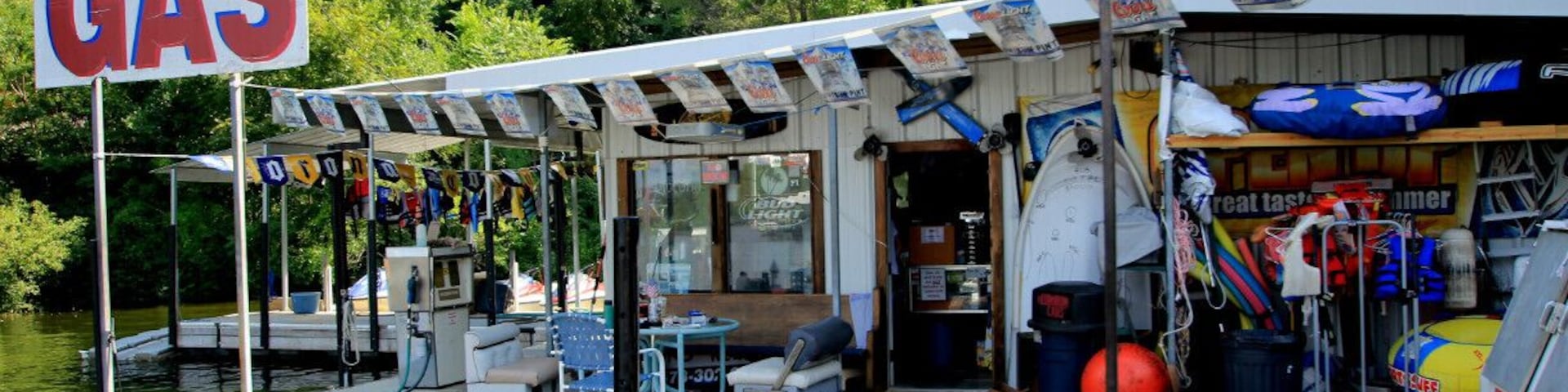 WFO is located on the property of Inn at the Grand Glaize , Lake of the Ozarks. We rented Jet Ski's from these guys, really professional outfit. We got lost coming back to the doc, and werent penalised. Had a blast with them , Highly recommended , go Jet skiing on this body of water , well worth it.