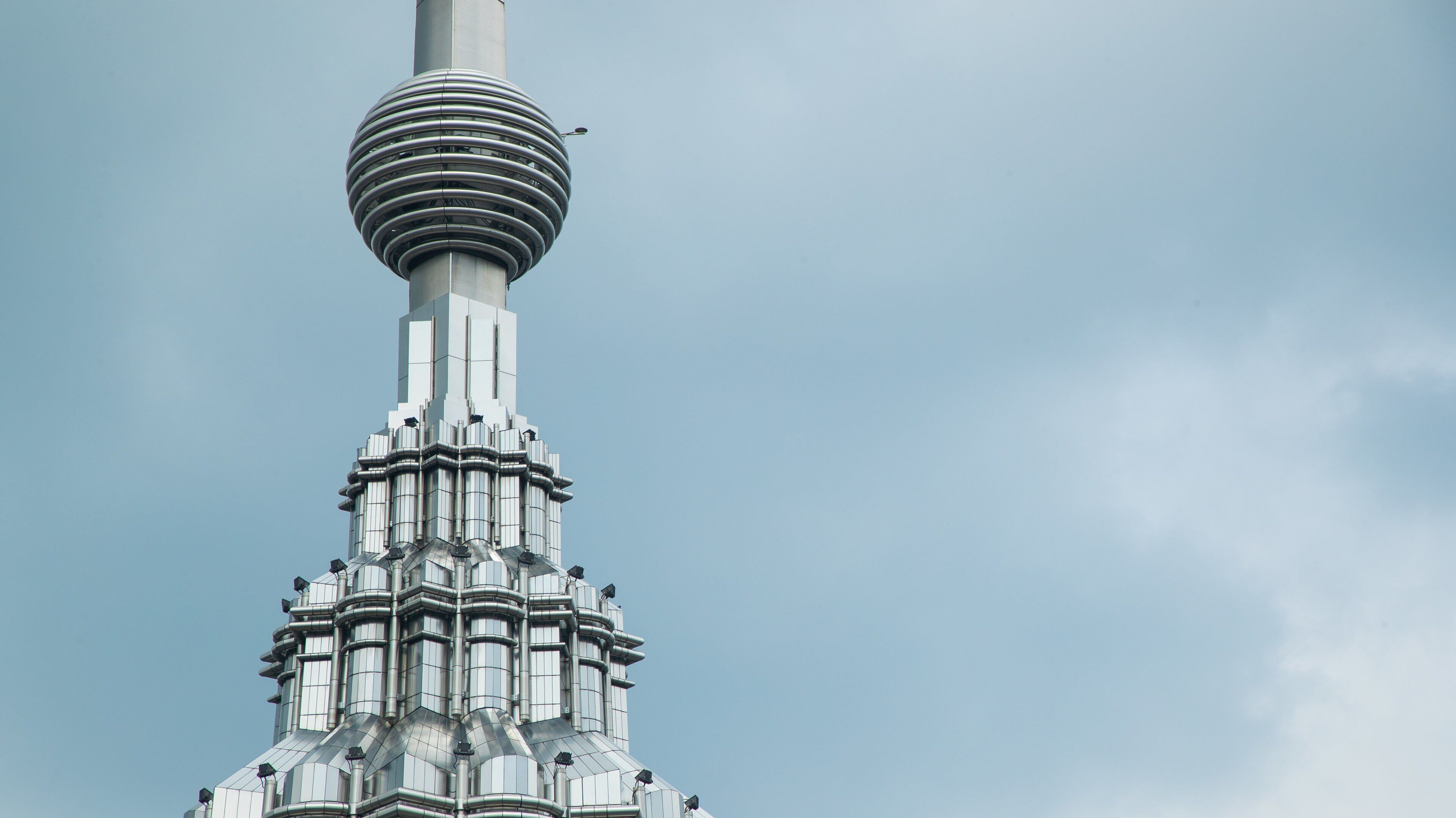 Petronas Twin Towers showing a skyscraper
