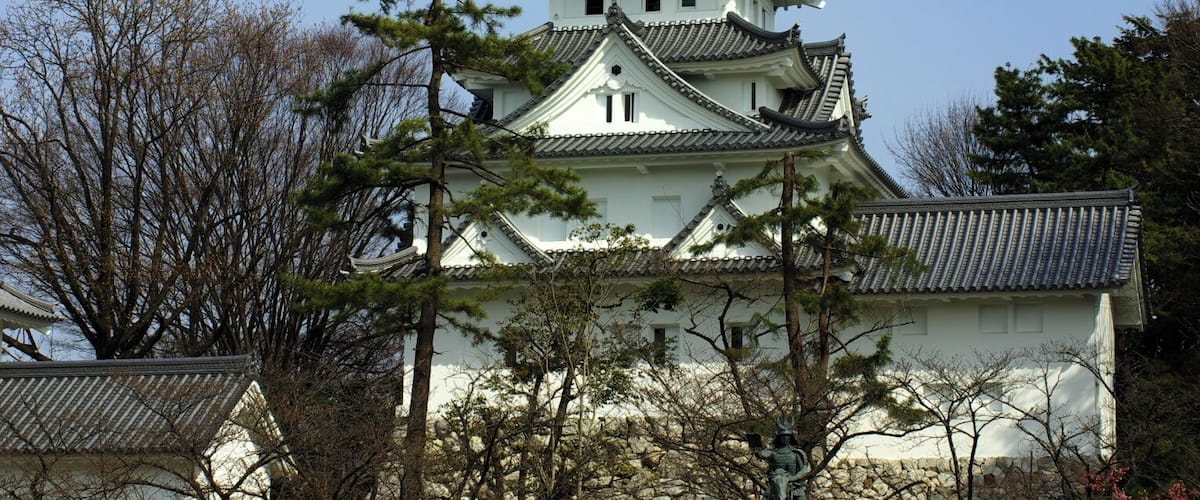 外観修復を終えた大垣城天守