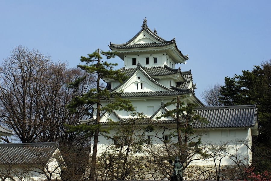 外観修復を終えた大垣城天守